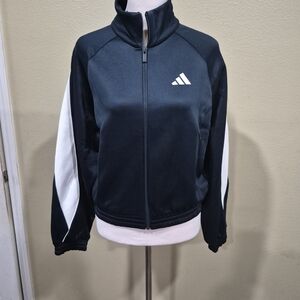 Adidas Women's Blue Stadium Tracktop JW0527 Size S